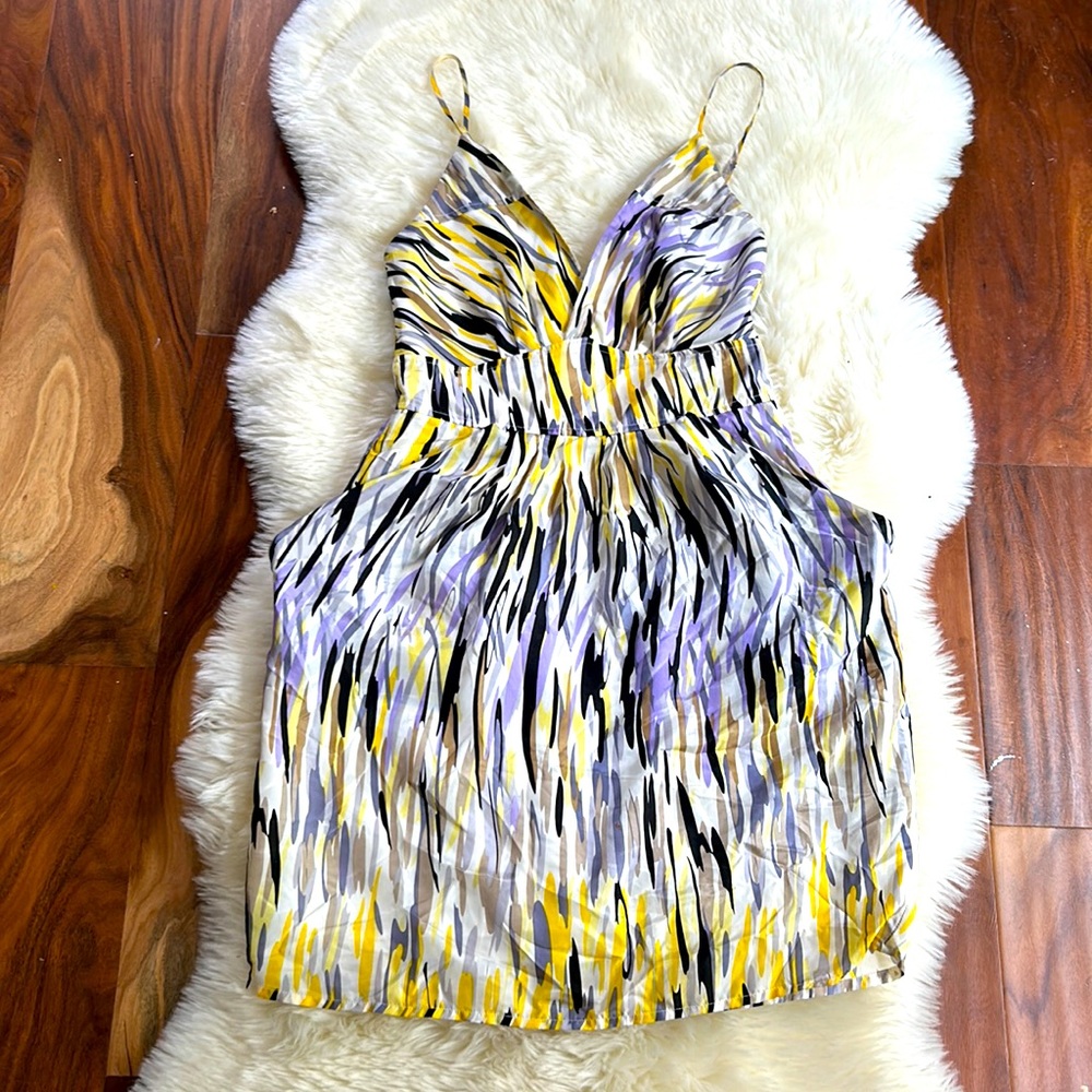 Silk mini dress